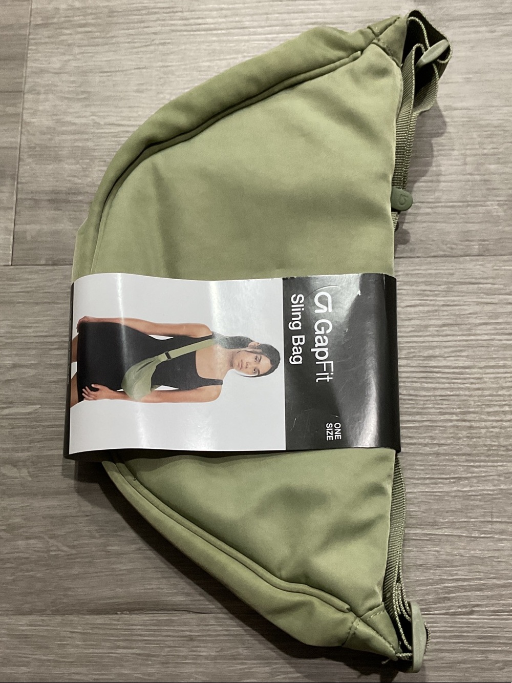 GAP Olive Green Sling Crossbody Bag